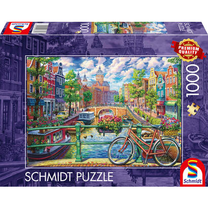 schmidt-spiele-amsterdamer-grachtenzauber-1000-teile-58877