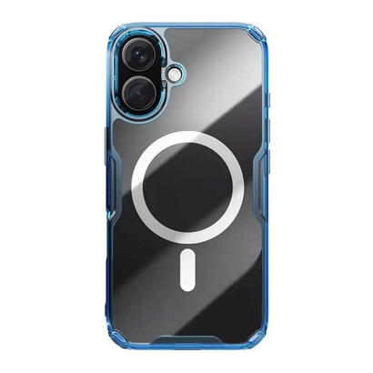 nillkin-funda-nature-tpu-pro-magnetica-iphone-16-azul