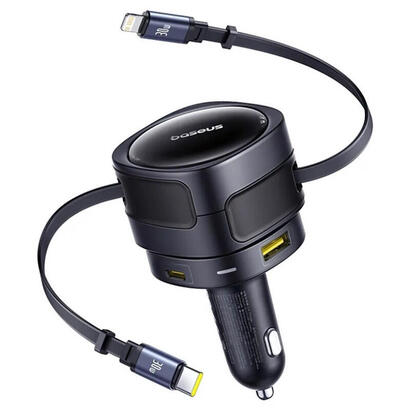 baseus-enjoyment-max-cargador-de-coche-90w-con-cables-usb-clightning-y-puertos-usb-ausb-c