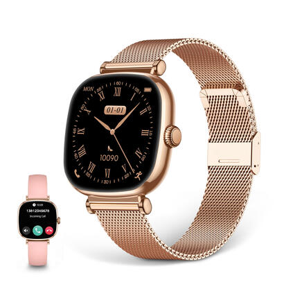 ksix-iria-rosa-smartwatch-17-2-correas-metal-silicona
