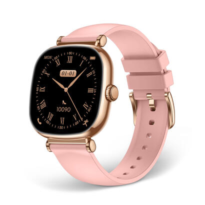 ksix-iria-rosa-smartwatch-17-2-correas-metal-silicona