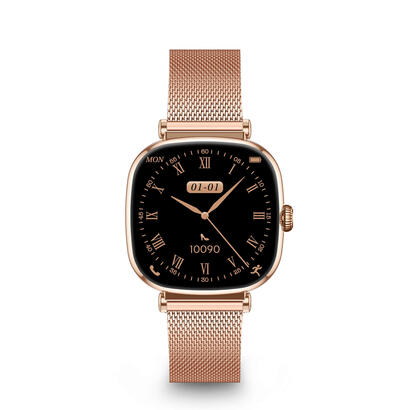 ksix-iria-rosa-smartwatch-17-2-correas-metal-silicona