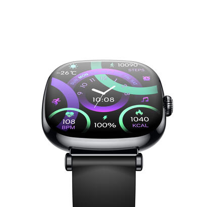ksix-iria-negro-smartwatch-17-2-correas-metal-silicona