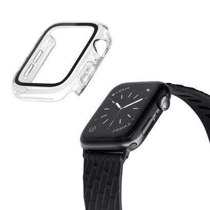 laut-shield-clear-glass-pc-protector-for-apple-watch-45mm