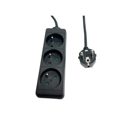 3-way-power-strip-french-type-e15m-black