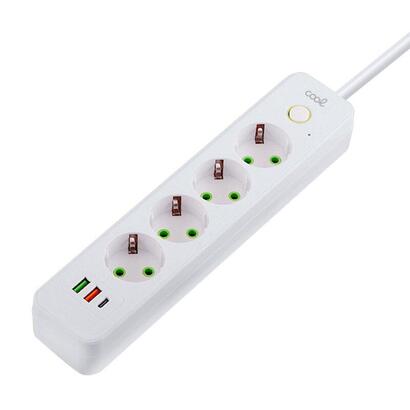 cool-cargador-universal-multipuerto-regleta-7-puertos-blanco