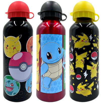 pack-de-11-unidades-cantimplora-aluminio-pokemon-500ml-surtido