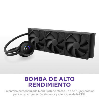 refrigeracion-liquida-cpu-nzxt-kraken-plus-360-negro