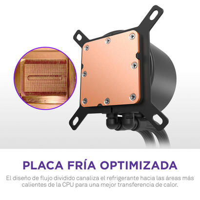 refrigeracion-liquida-cpu-nzxt-kraken-plus-360-negro
