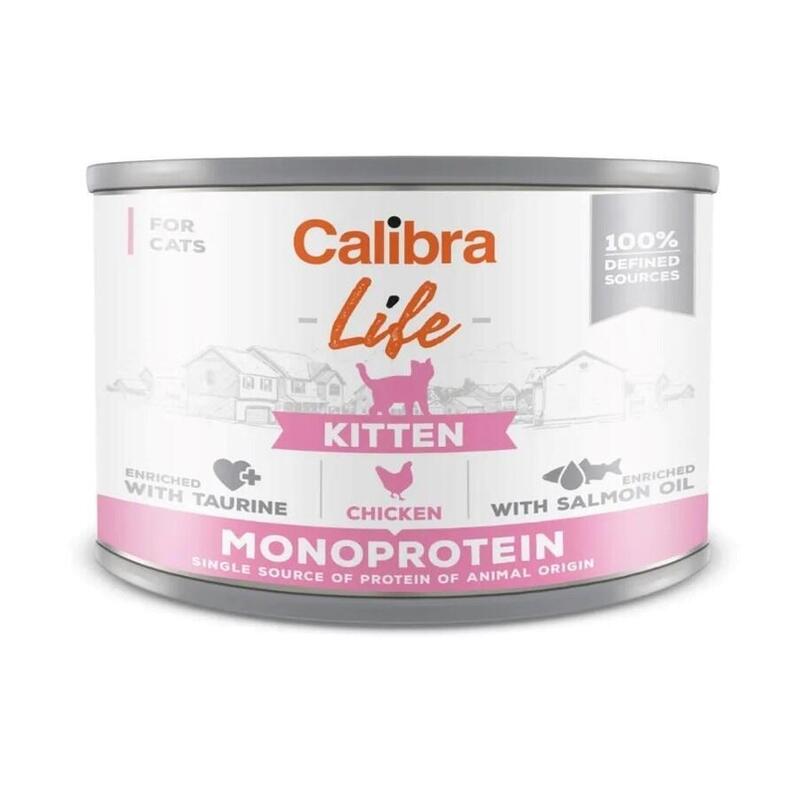 calibra-cat-life-kitten-chicken-200g