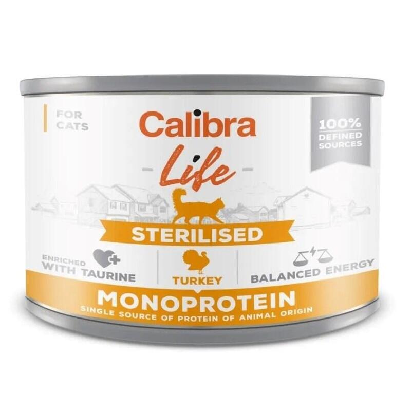 calibra-cat-life-sterilised-turkey-200g