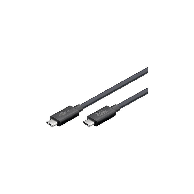 cable-goobay-usb4-version-20-conector-usb-c-conector-usb-c-80-gbits-negro-12-metros-carga-con-hasta-240-vatios-74376