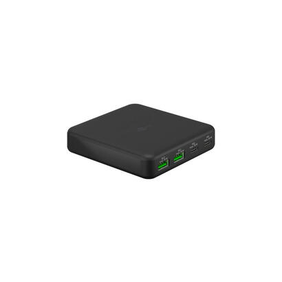 goobay-cargador-de-mesa-multipuerto-usb-c-pd-gan-65-vatios-negro-2x-usb-c-2x-usb-a-power-delivery-quickcharge-30-65813