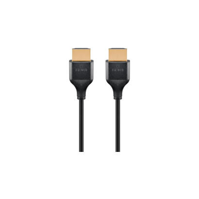 cable-goobay-hdmi-slim-de-alta-velocidad-con-ethernet-4k-60hz-negro-3-metros-75295