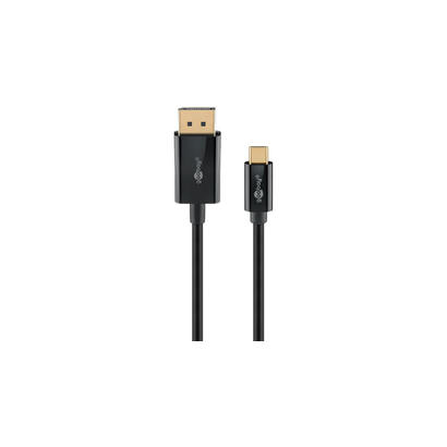 cable-adaptador-usb-goobay-usb-c-macho-displayport-macho-4k-60hz-negro-2-metros-216-gbits-75705