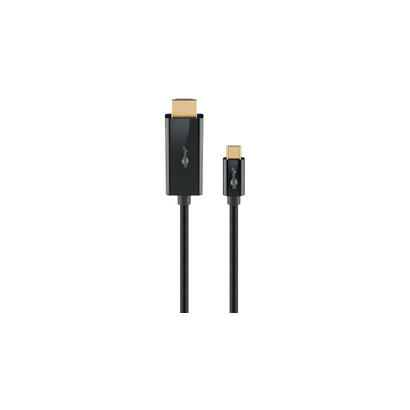 cable-adaptador-usb-goobay-conector-usb-c-conector-hdmi-4k60hz-negro-2-metros-75697