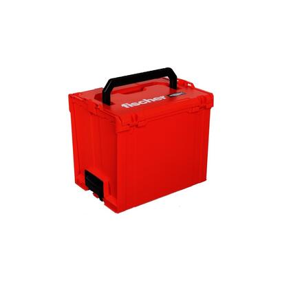 fischer-508139-caja-de-herramientas-rojonegro