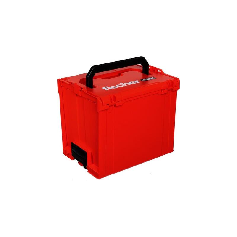 fischer-508139-caja-de-herramientas-rojonegro
