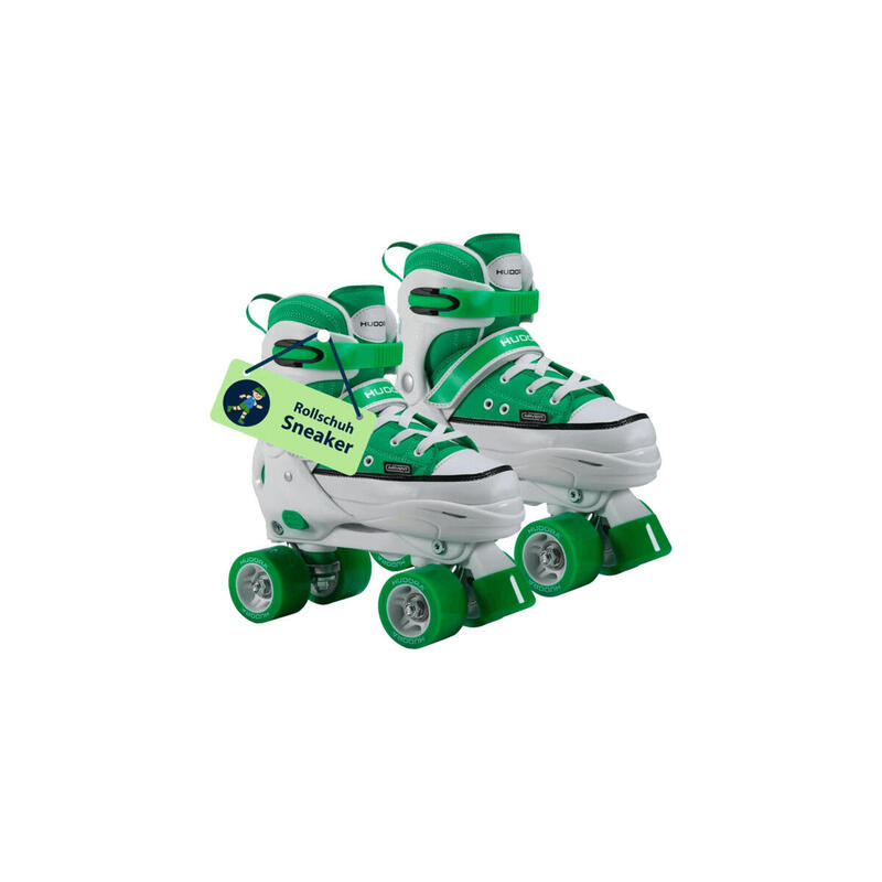 hudora-22078-patines-verdeblanco
