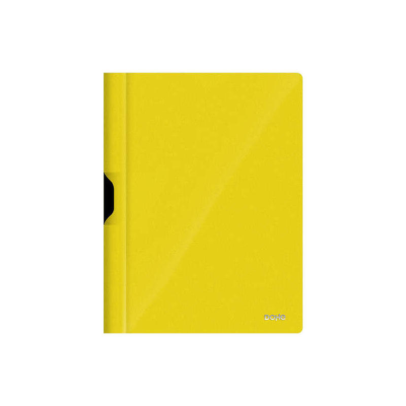 pack-de-4-unidades-dohe-dossier-con-clip-metalico-tamano-a4-fabricado-en-polipropileno-opaco-de-350-micras-color