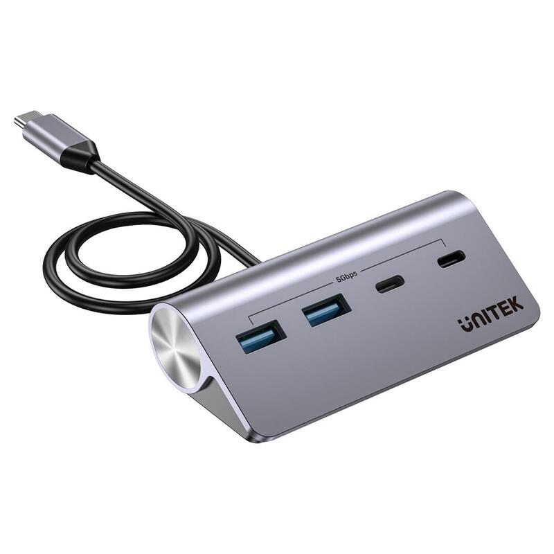 hub-unitek-usb-c-de-aluminio-2x-usba-2x-usb-c-5-gbps
