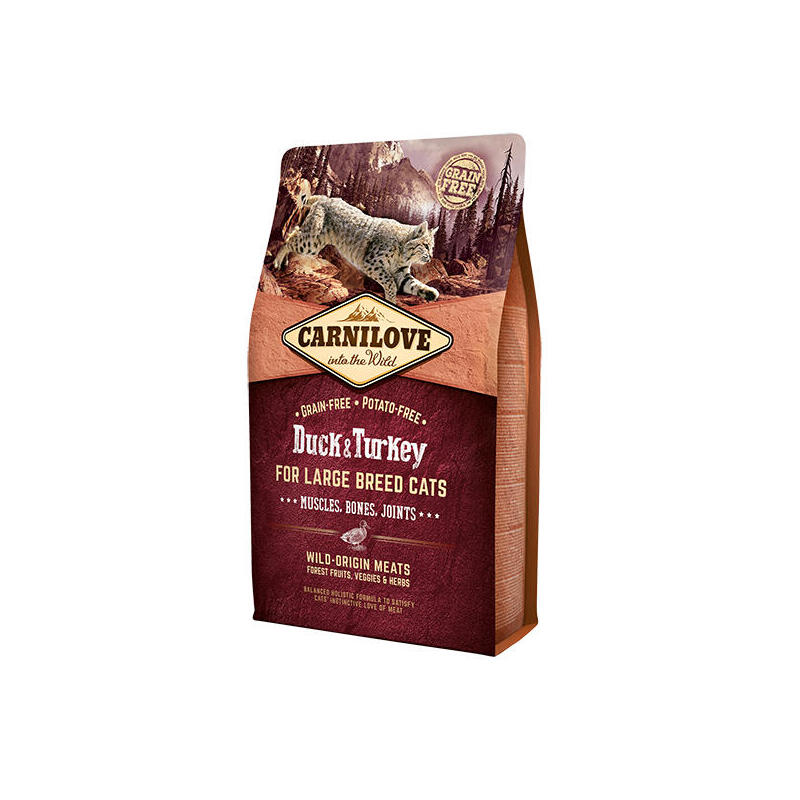 carnilove-pato-y-pavo-alimento-seco-para-gatos-de-raza-grande-6-kg carnilove-pato-y-pavo-alimento-seco-para-gatos-de-raza-grande-6-kg