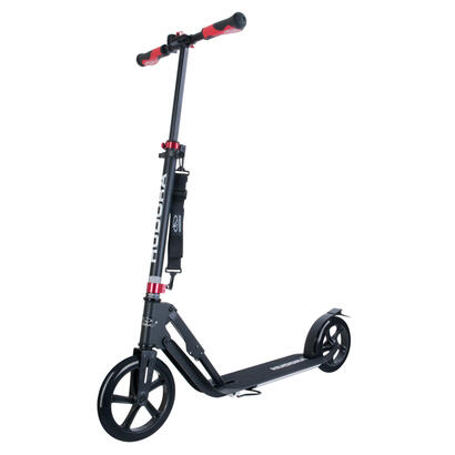 patinete-hudora-big-wheel-style-230-adultos-negro-rojo