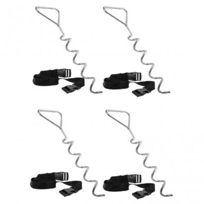 hudora-trampoline-anchors-kit-de-anclaje-para-cama-elastica-soporte-kit-de-anclaje-para-cama-elastica-acero-negro-plata