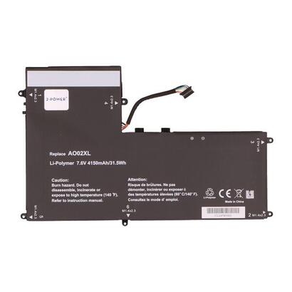 2-power-bateria-76v-4150mah-para-hp-elitepad-1000-g2-tablet-2p-hstnn-ib5o