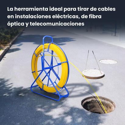 extralink-pilot-6mm-75m-varilla-de-traccion-de-cable-fibra-de-vidrio-frp-d-6mm-l-75m-amarillo