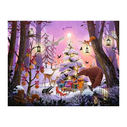ravensburger-puzzle-navidad-en-el-bosque-2000-parts-12001417