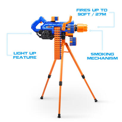 zuru-xshot-insanity-blaster-smoke-n-barrel-lanzador-de-dardos-incl-72-dardos-36823