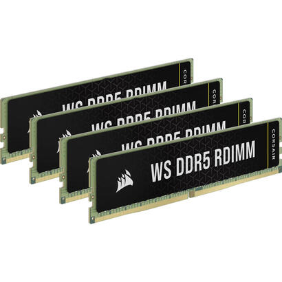 memoria-corsair-64-gb-ddr5-6400-ecc-4x-16-gb-negro-cma64gx5m4b6400c32-ws-intel-xmp-cma64gx5m4b6400c32