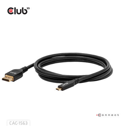 cable-club3d-usb-typ-c-dp-21-2m-8k120hz-m-m cable-club3d-usb-typ-c-dp-21-2m-8k120hz-m-m