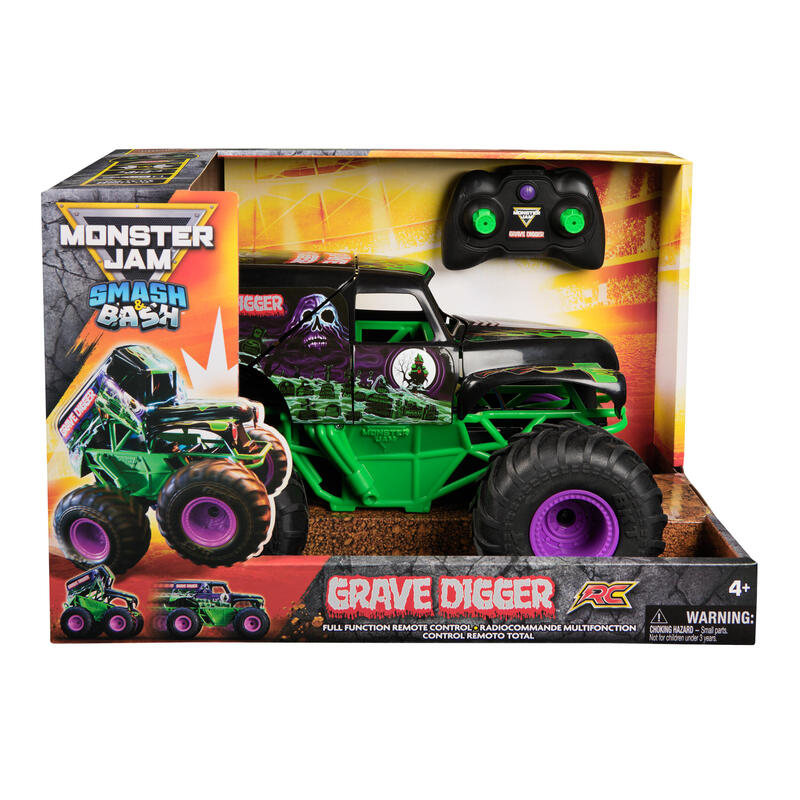spin-master-monster-jam-smash-n-bash-grave-digger-rc-escala-115-6072500 spin-master-monster-jam-smash-n-bash-grave-digger-rc-escala-115-6072500