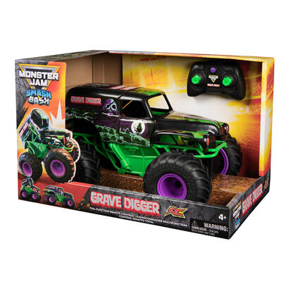 spin-master-monster-jam-smash-n-bash-grave-digger-rc-escala-115-6072500 spin-master-monster-jam-smash-n-bash-grave-digger-rc-escala-115-6072500