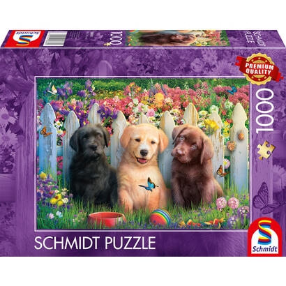 schmidt-spiele-susse-welpenszene-1000-teile-58883