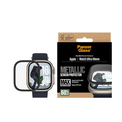 panzerglass-screen-protector-w-negro-metal-frame-apple-watch-2025-49mm-ultra-2
