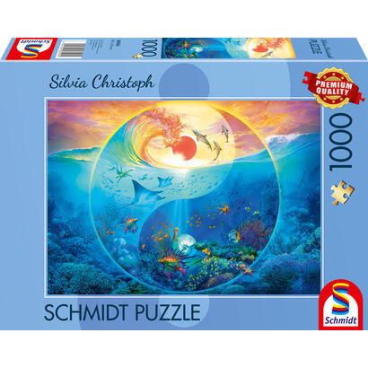 schmidt-spiele-silvia-christoph-yin-yang-im-reich-der-meerestiere-1000-teile-58594