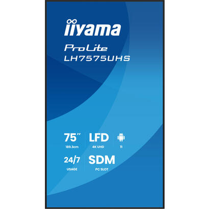 iiyama-lh7575uhs-b2ag-pantalla-de-senalizacion-pantalla-plana-para-senalizacion-digital-1905-cm-75-lcd-wifi-500-cd-m-4k-ultra-hd