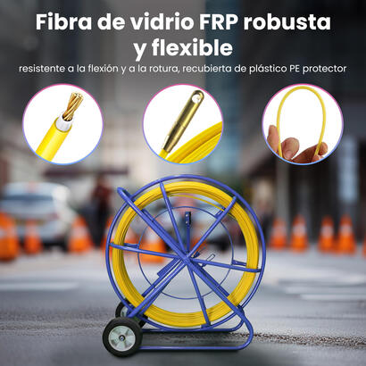 extralink-ex13902-dispensador-de-cable-amarillo