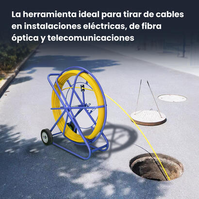 extralink-ex13902-dispensador-de-cable-amarillo