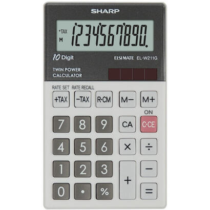 sharp-taschenrechner-elw-211-ggy-solar-battery