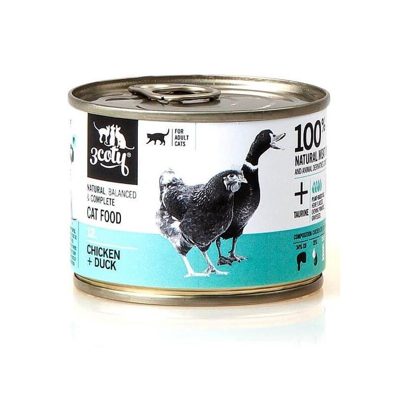 3coty-chicken-duck-for-adult-cats-180g