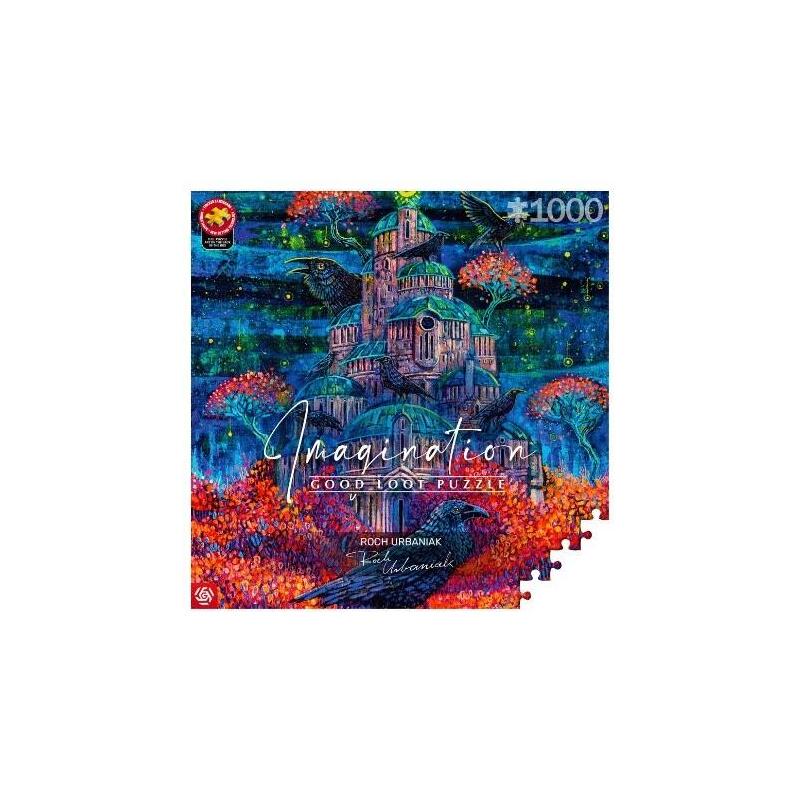 puzzle-good-loot-imagination-roch-urbaniak-fortaleza-de-la-reina-cuervo-1000-piezas
