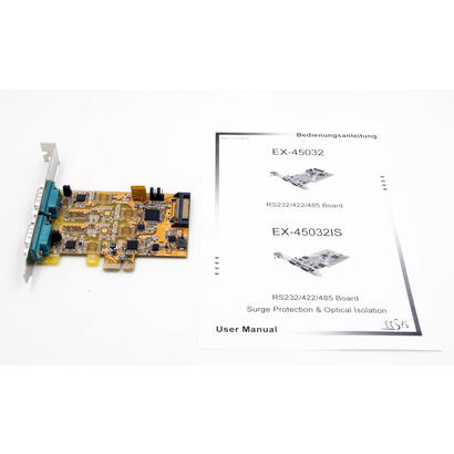 exsys-ex-45032-tarjeta-y-adaptador-de-interfaz-de-serie