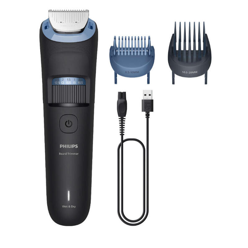 philips-beard-trimmer-3000-series-bt366515-arreglo-de-barba-con-cuchillas-totalmente-metalicas
