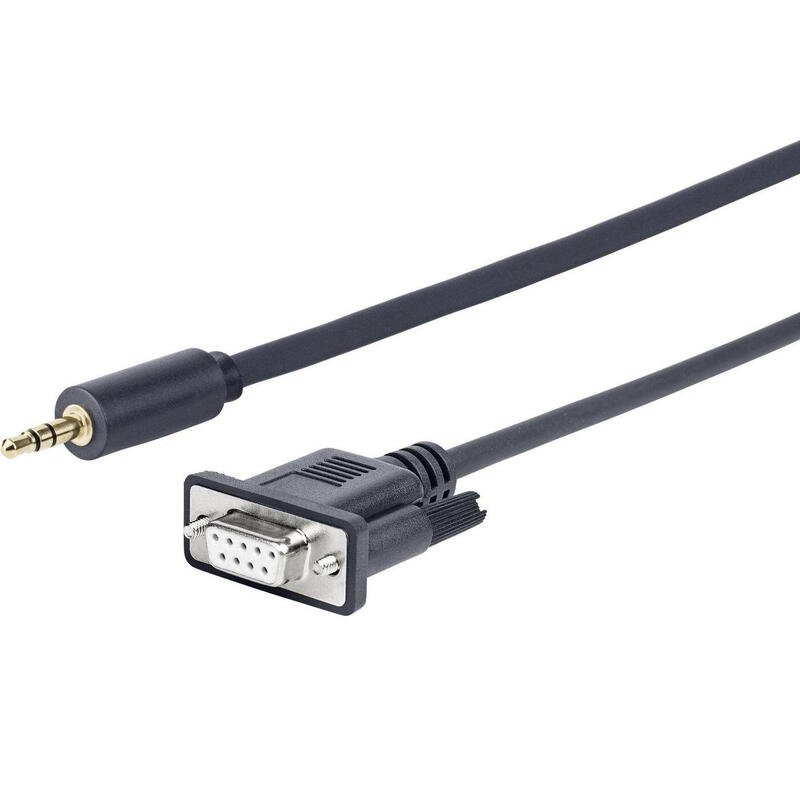 vivolink-promjdsub9-25-cable-de-serie-negro-25-m-35mm-d-sub-db-9