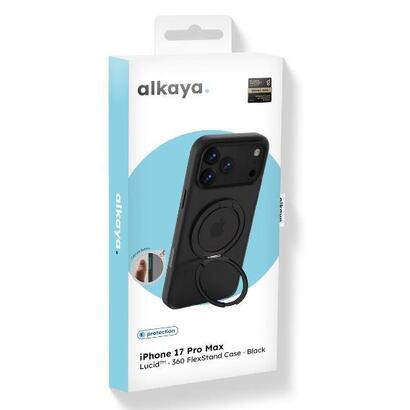 alkaya-lucid-handy-schutzhulle-360-flexstand-funda-f-mag-iphone-17pro-max-negro