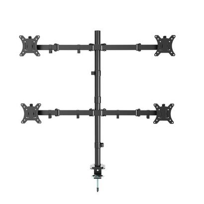 gembird-adjustable-desk-4-display-mounting-arm-rotate-tilt-swivel-13-32inch